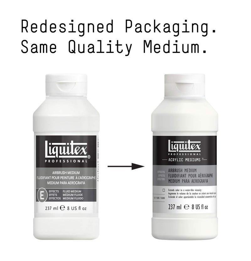 Liquitex Professional Effects Medium , 237ml (8-oz), Airbrush Medium - Image 2